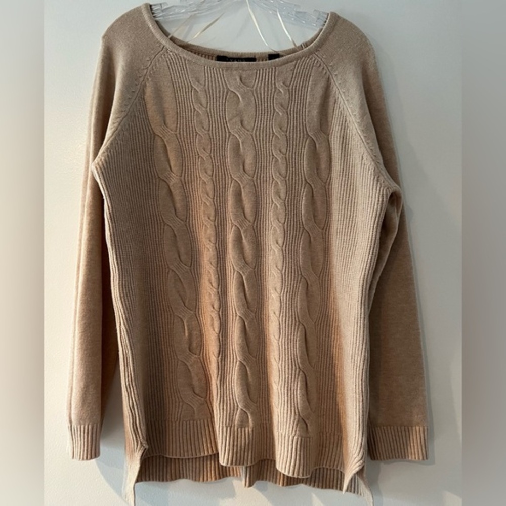 Cyrus Women's Caramel Sweater Size L